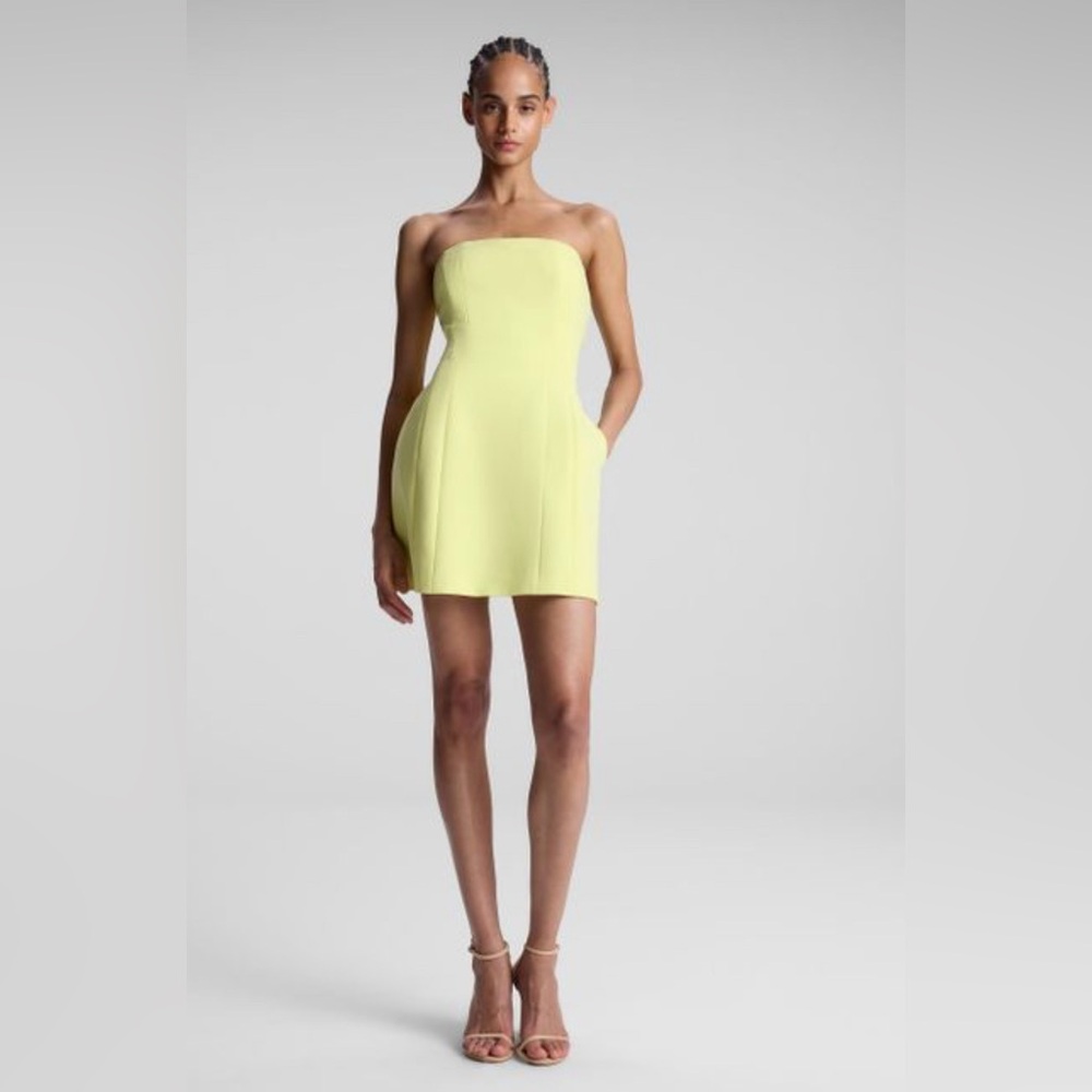 A.L.C. Elsie Dress in Citrine Yellow Size 2